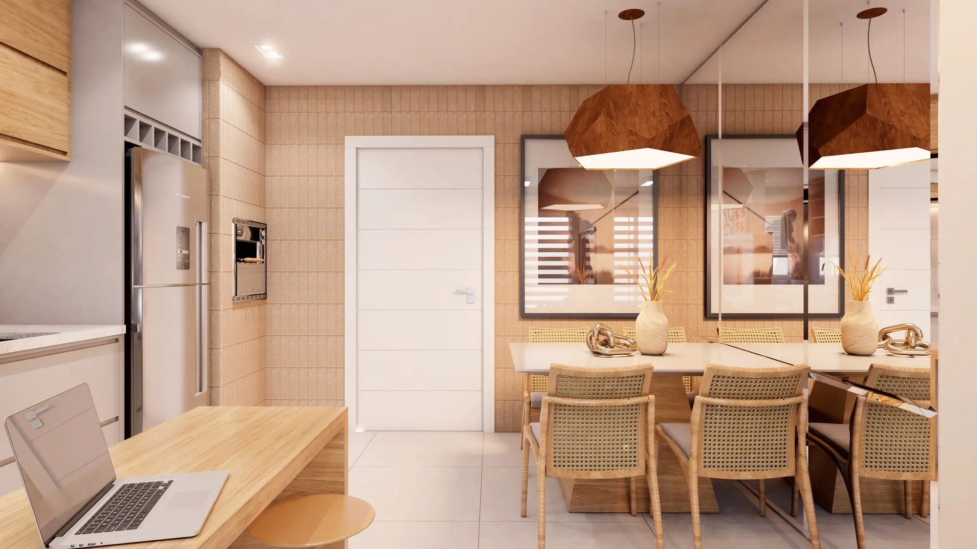 Apartamento de 2 dormitórios — ambiente 1