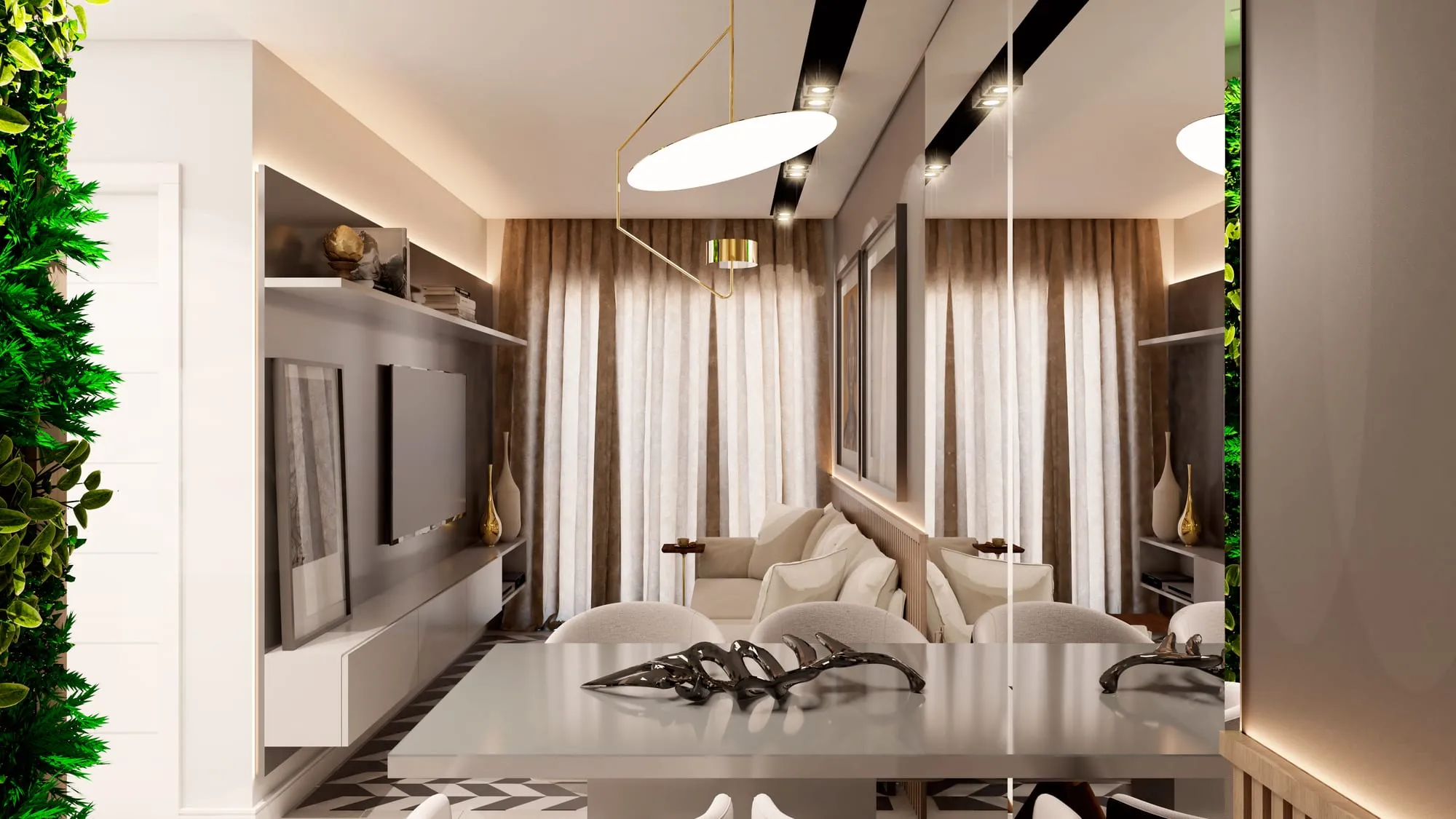 Apartamento de 1 dormitório — ambiente 1