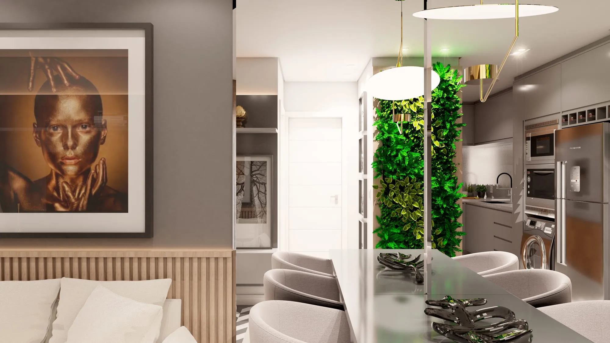 Apartamento de 1 dormitório — ambiente 3