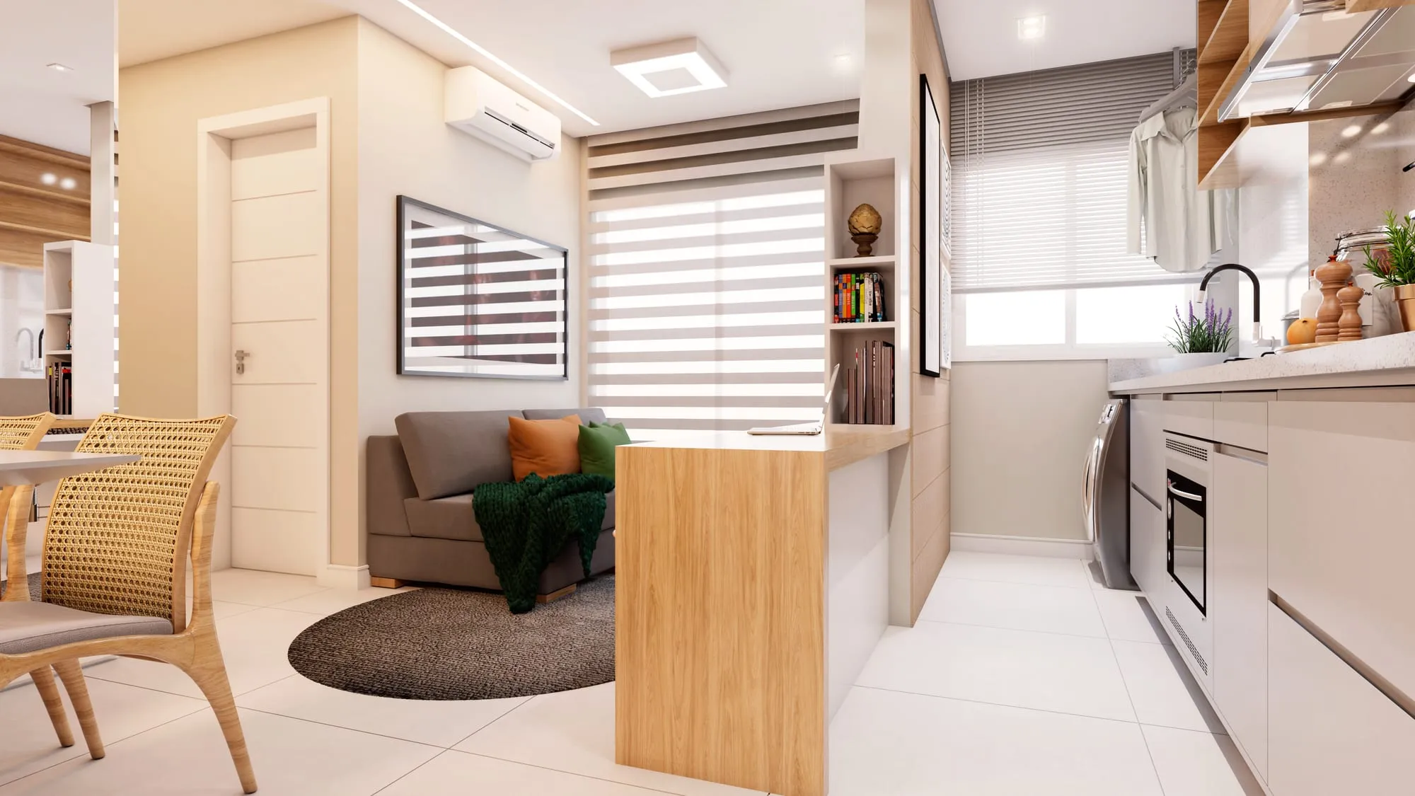 Apartamento de 2 dormitórios — ambiente 4